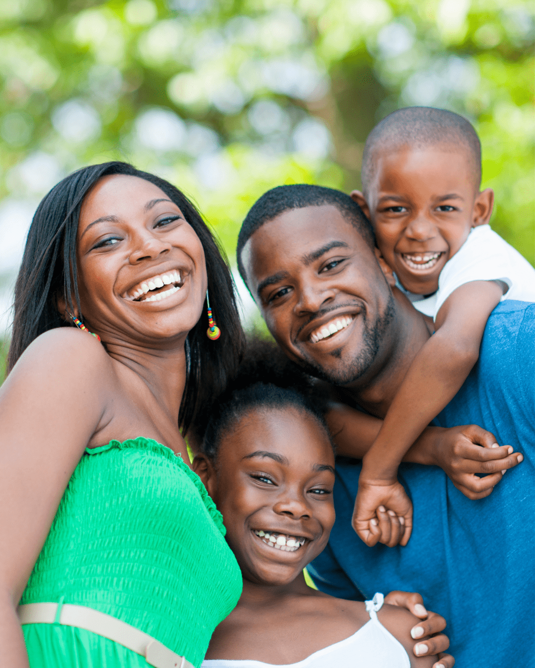 foster family playing a game 